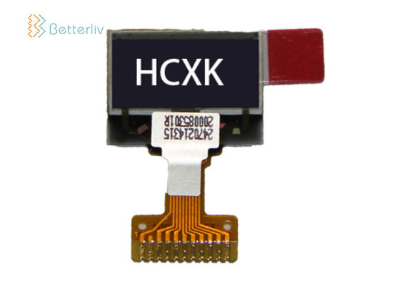 11 Pin PM Small OLED Display , OLED Mini Display 0.48 Inch 72x32 With 380 Brightness